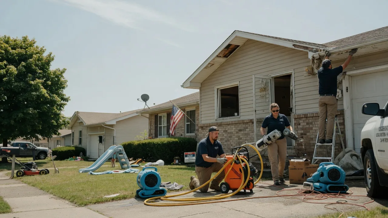 Water Damage Restoration in Mildred, PA near me